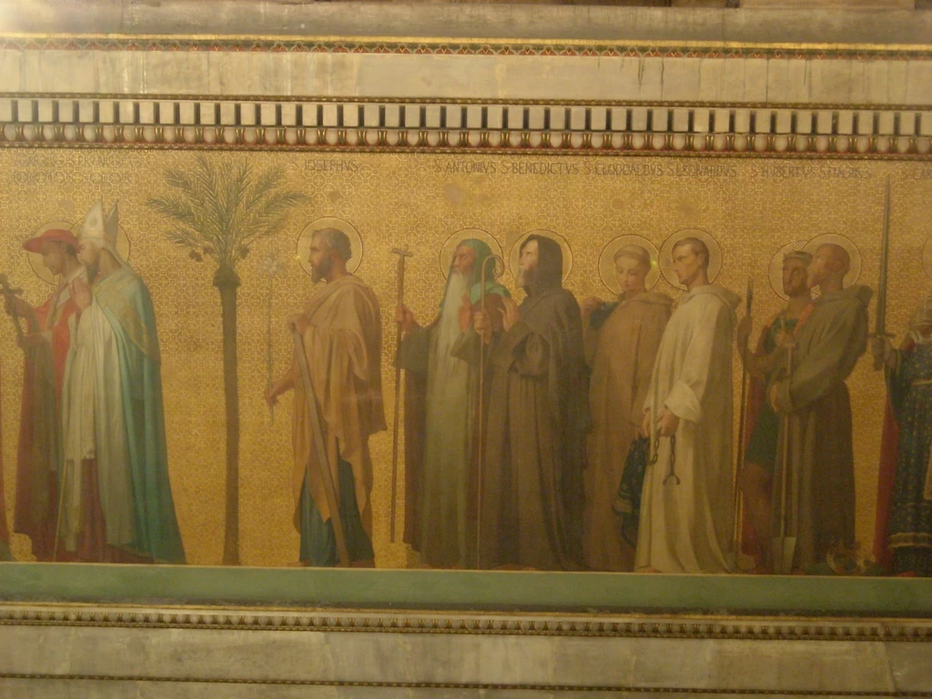 Hippolyte Flandrin - Chiesa di Saint, Vincent de Paul, Parigi, dettaglio